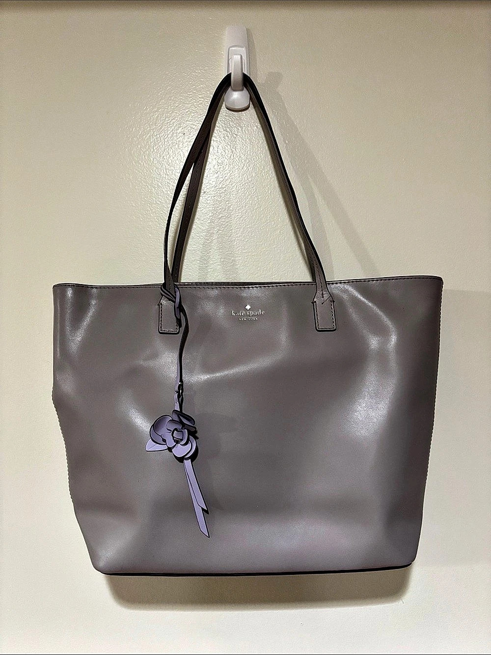 Kate Spade New York "Felicity Street Karla" Smooth Leather Tote (Style WKRU5716)